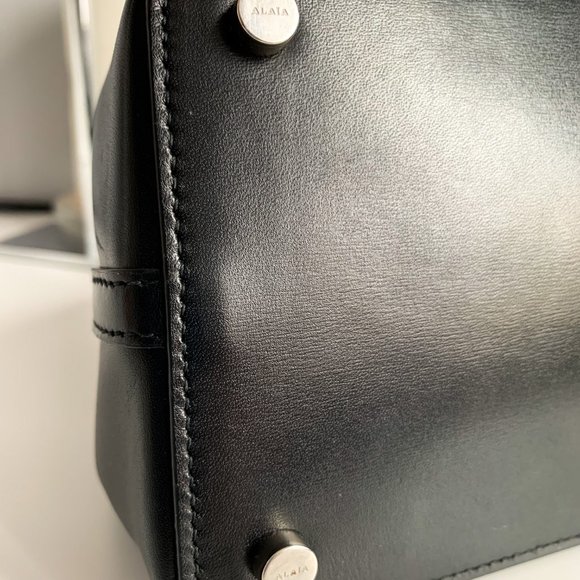 Alaia Mini Mina Leather Tote - Picture 4 of 8